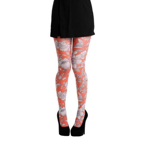Collant imprimé Pamela Mann fleurs Sketch