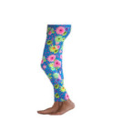 Legging Enfant tournesol psyché turquoise