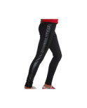 Legging coton Ado Coupé cousu simili