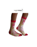 Chaussettes Wigglesteps Roses disco