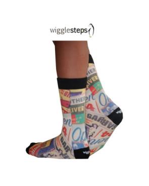 Chaussettes Wigglesteps vintage Usa