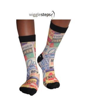  Chaussettes Wigglesteps vintage Usa