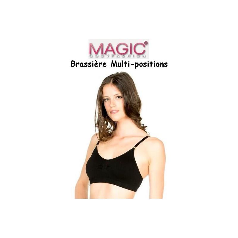 Brassirère fines Bretelles amovibles noir