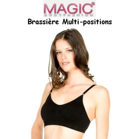 Brassirère fines Bretelles amovibles noir