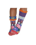 chaussettes  Enfant Dub Et Drino marguerites psyché