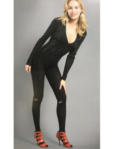 Collant-coton et soie Berthe aux grands Pieds