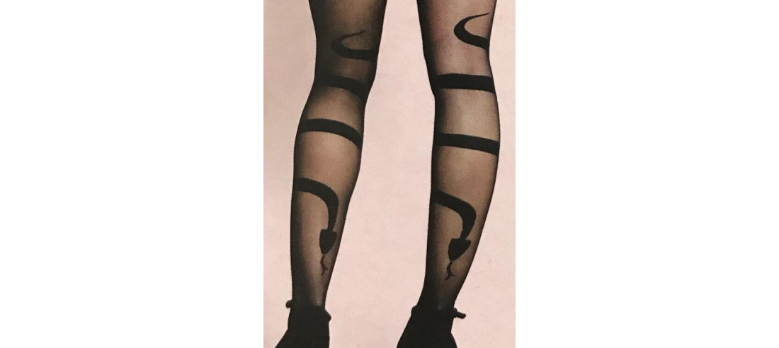 collant fantaisie serpent défendu