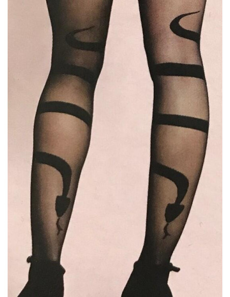 collant fantaisie serpent défendu