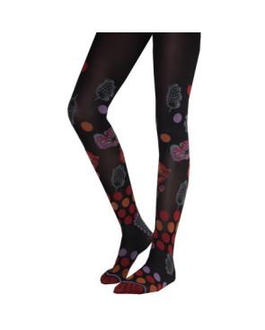 Collant Lycra Dub et Drino Pois et fleurs