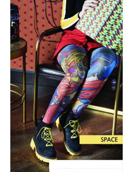 Collant Imprimé sympa robot de l'espace