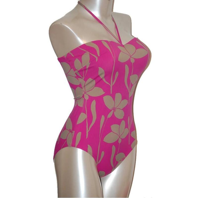 Empreinte Bustier Hawai Fushia