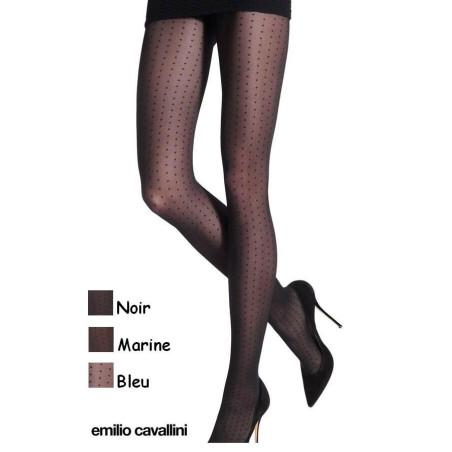 Collants Plumetis Emilio Cavallini