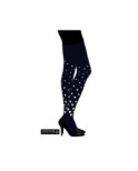 Collant Zohara Triangle Bleu et blanc