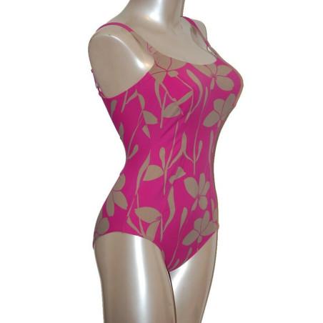 Emrpeinte Nageur Hawai fushia