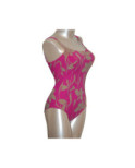 Emrpeinte Nageur Hawai fushia