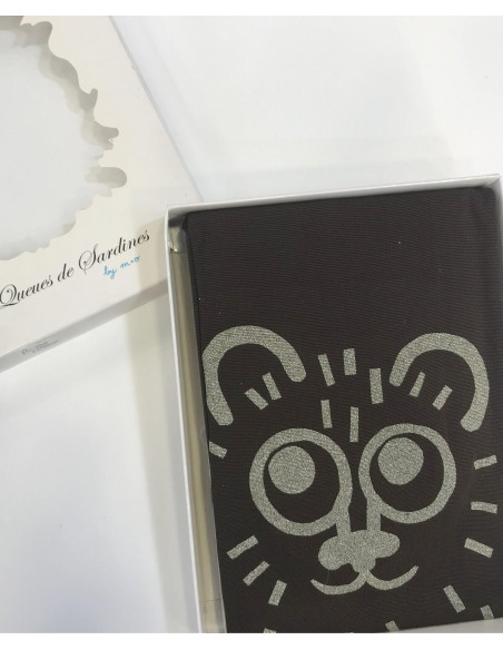 Collant marron Bouba Les Queues de Sardines