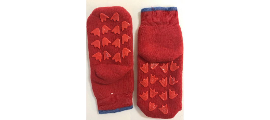 chaussettes anti dérapante petit pingouins