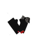 Mitaines noeud  Papillon Noire Ariane Lespire laine bouilie