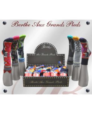  Chaussettes Berthe aux grands Pieds siglées non comprimantes