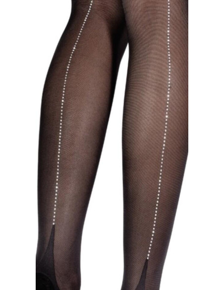 collant couture strass Emilio cavallini