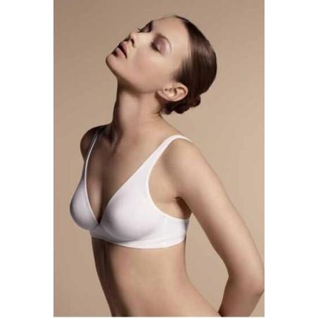  Triangle Huit Faussement nue blanc