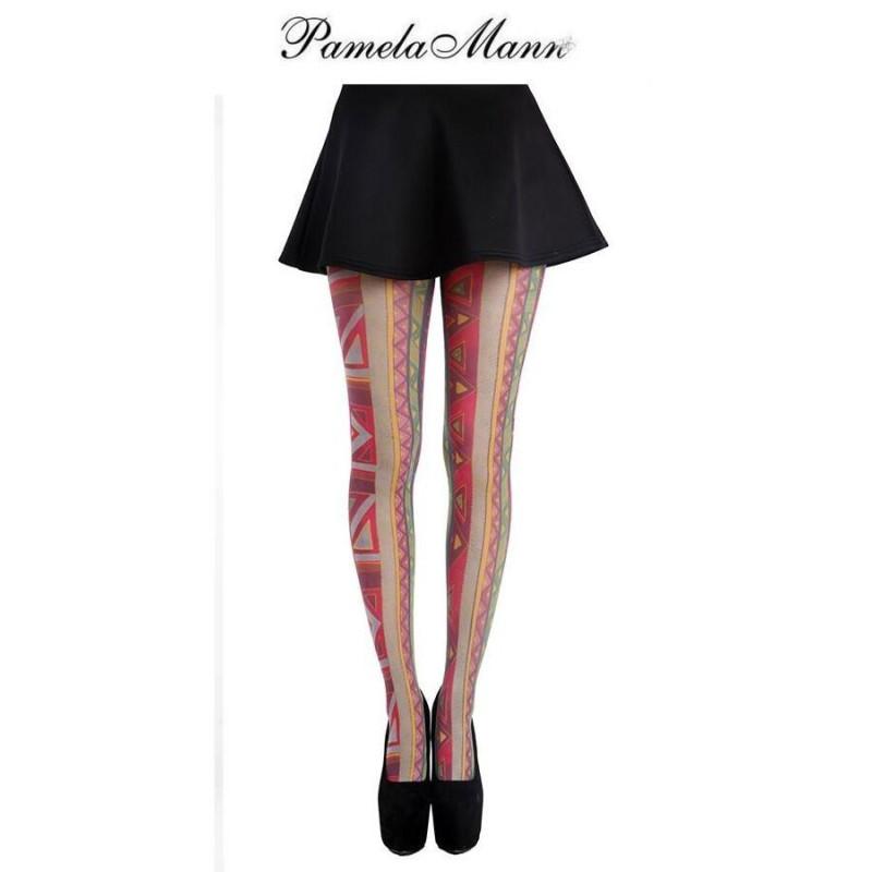 Collant Pamela Mann Aztec print