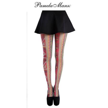 Collant Pamela Mann Aztec print