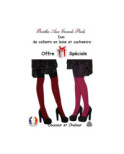 Duo de collants laine et cachemire Berthe au grands pieds