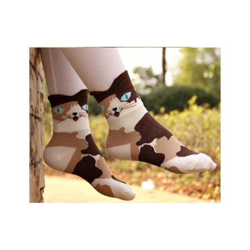  Chaussettes Chats des prés rigolos
