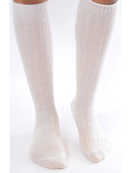 Voilà Femme Mi bas chaud Laine Alpaga Voilà