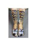Chaussettes Imprimées Tigre