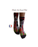 chaussettes Berthe aux grands pieds croix de saint Georges