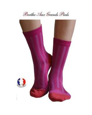 chaussettes Berthe aux grands pieds Soie  couleur