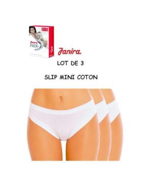  Slip-Mini-Janira-coton-lot-de-3