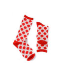 Chaussettes Boules rouges Coton