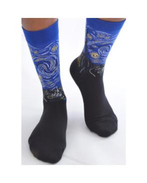  Chaussettes-les-petits-caprices-art-museum-la-nuit-de-vincent-Van-Gogh-profil-3-4
