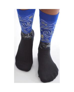  Chaussettes-les-petits-caprices-art-museum-la-nuit-de-vincent-Van-Gogh-face