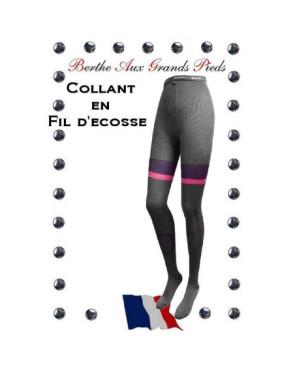 Collant Berthe aux grands pieds Hola! fil d'ecosse