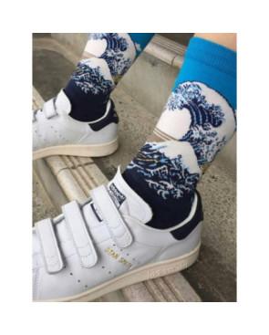  art socks hokusai
