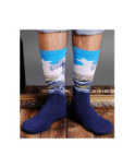 Chaussettes coton vague Hokusai