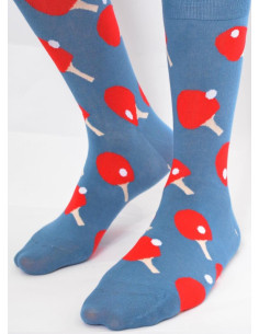 Chaussettes Coton ludiques Ping Pong 2