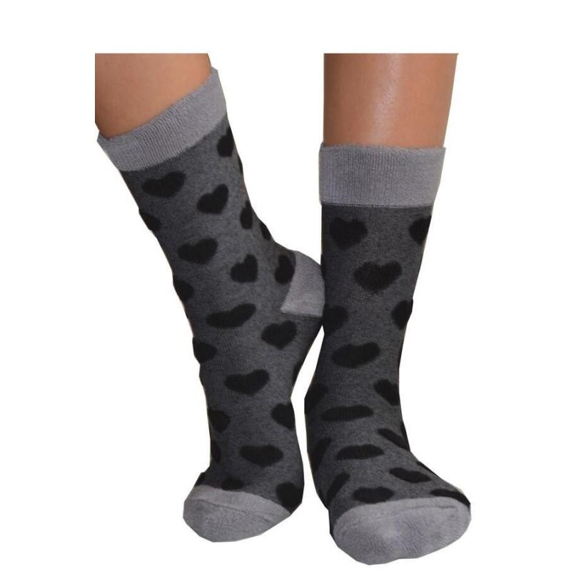 Chaussettes Coeurs Bouclette Classique