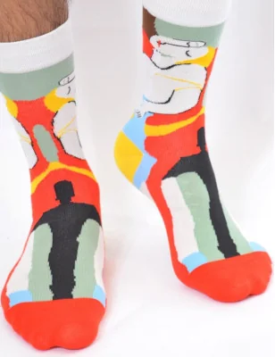 chaussettes picasso tendance