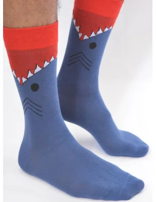 Chaussettes-LEs-Petits-caprices-requins-montres-requins-dévorent-les-pieds-chaussettes-de-la-mort
