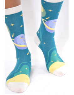 Chaussettes tendance Planètes Uranus