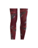 Collant fil de joie lycra Roses Bordeaux
