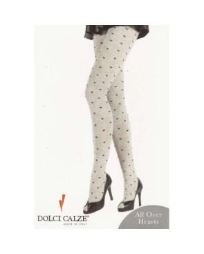 Collant de coeurs partout Dolci Calze