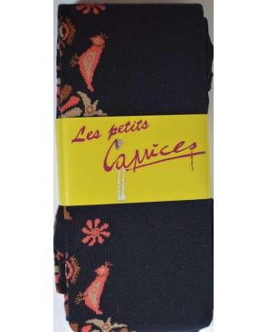  Collant Coton arbre fleuri blue LPC