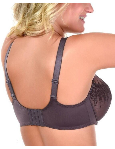 Dos de soutien gorge empreinte grand maintien