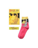 Chaussette tableau danseuse de Toulouse Lautrec